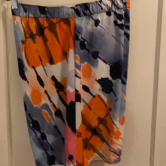 BCBG MaxAzria Silk Skirt Multicolor - Picture 2 of 3